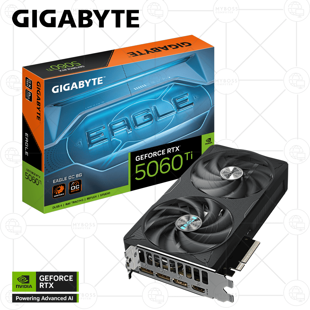 VGA GIGABYTE RTX 5060 Ti EAGLE OC 8G