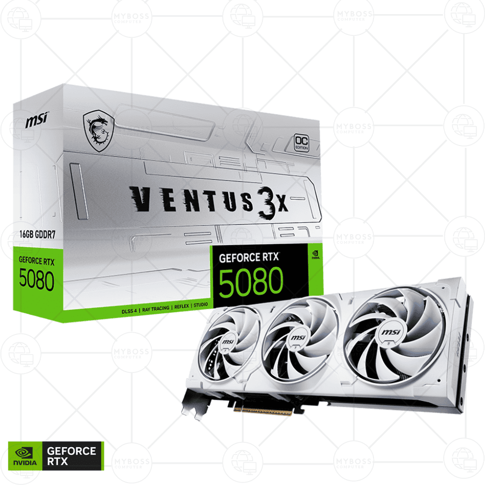 VGA MSI RTX 5080 16G VENTUS 3X OC WHITE