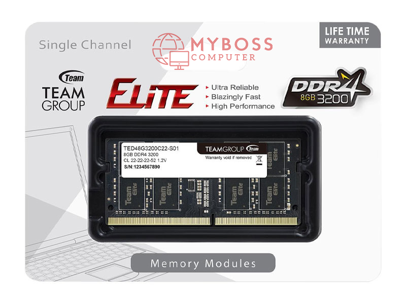Ram Laptop TeamGroup ELITE 8GB DDR4 3200MHz