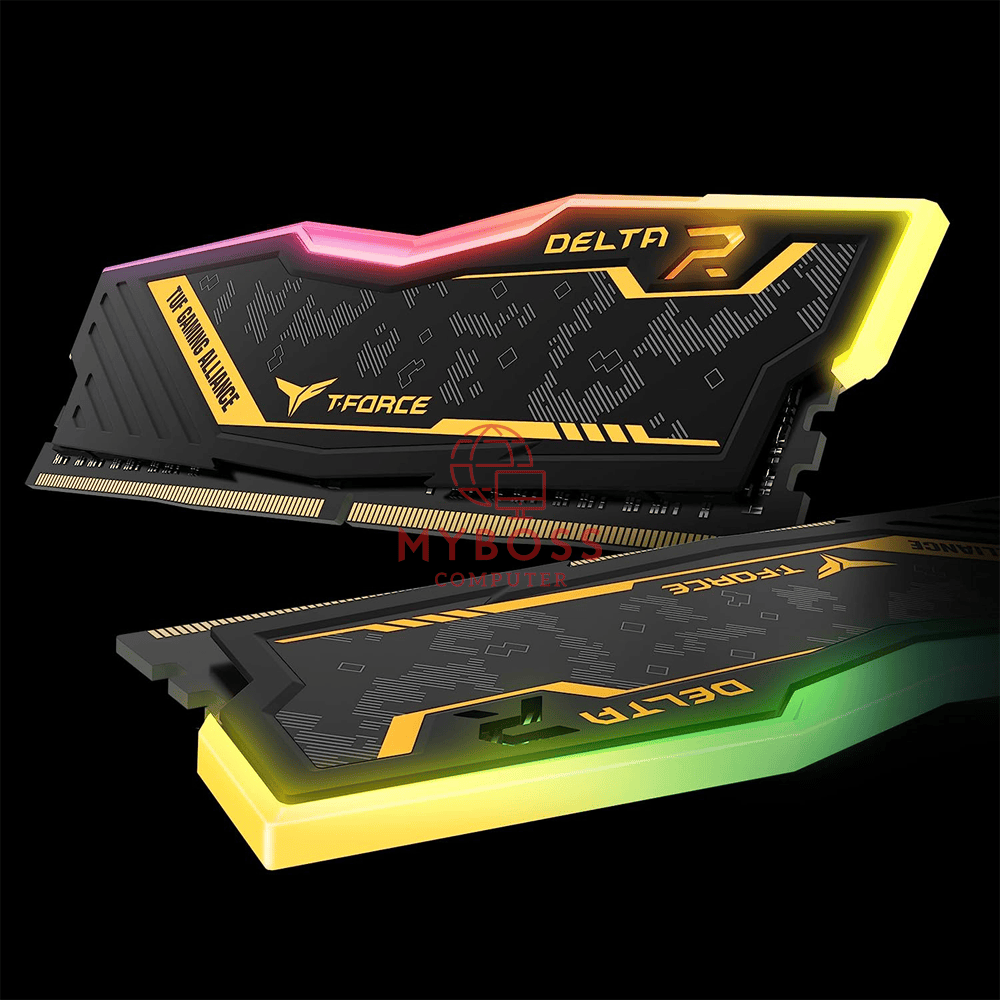 RAM TeamGroup T-FORCE Delta TUF Gaming Alliance RGB 32GB (16GB*2) DDR4 3200MHz