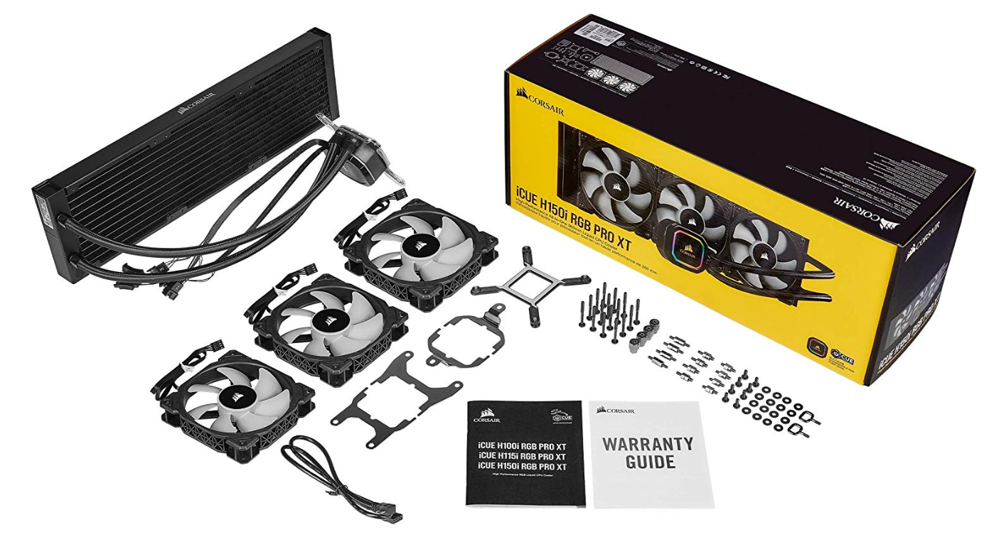 Tản nhiệt nước Corsair H150i RGB PRO XT - RAD 360mm