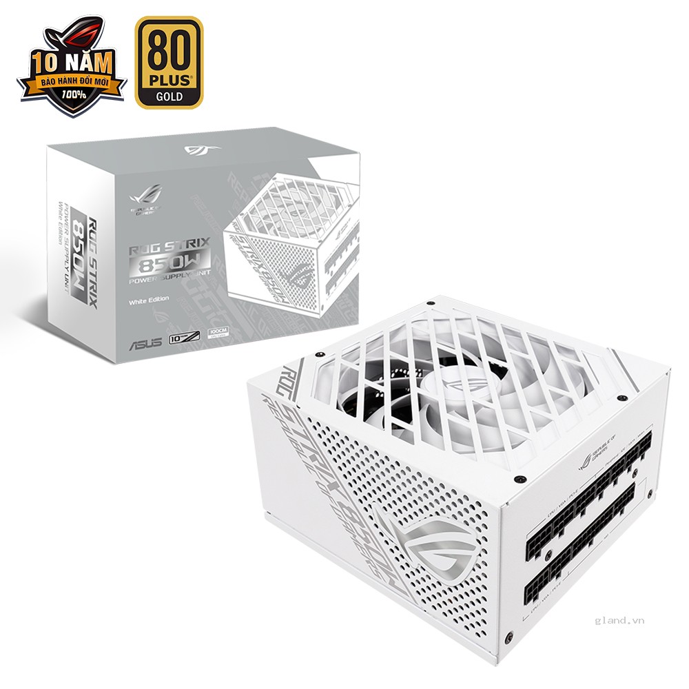 Nguồn  ASUS ROG STRIX 850W GOLD - White Edition 850W/ 80 Plus Gold/ Full Modular