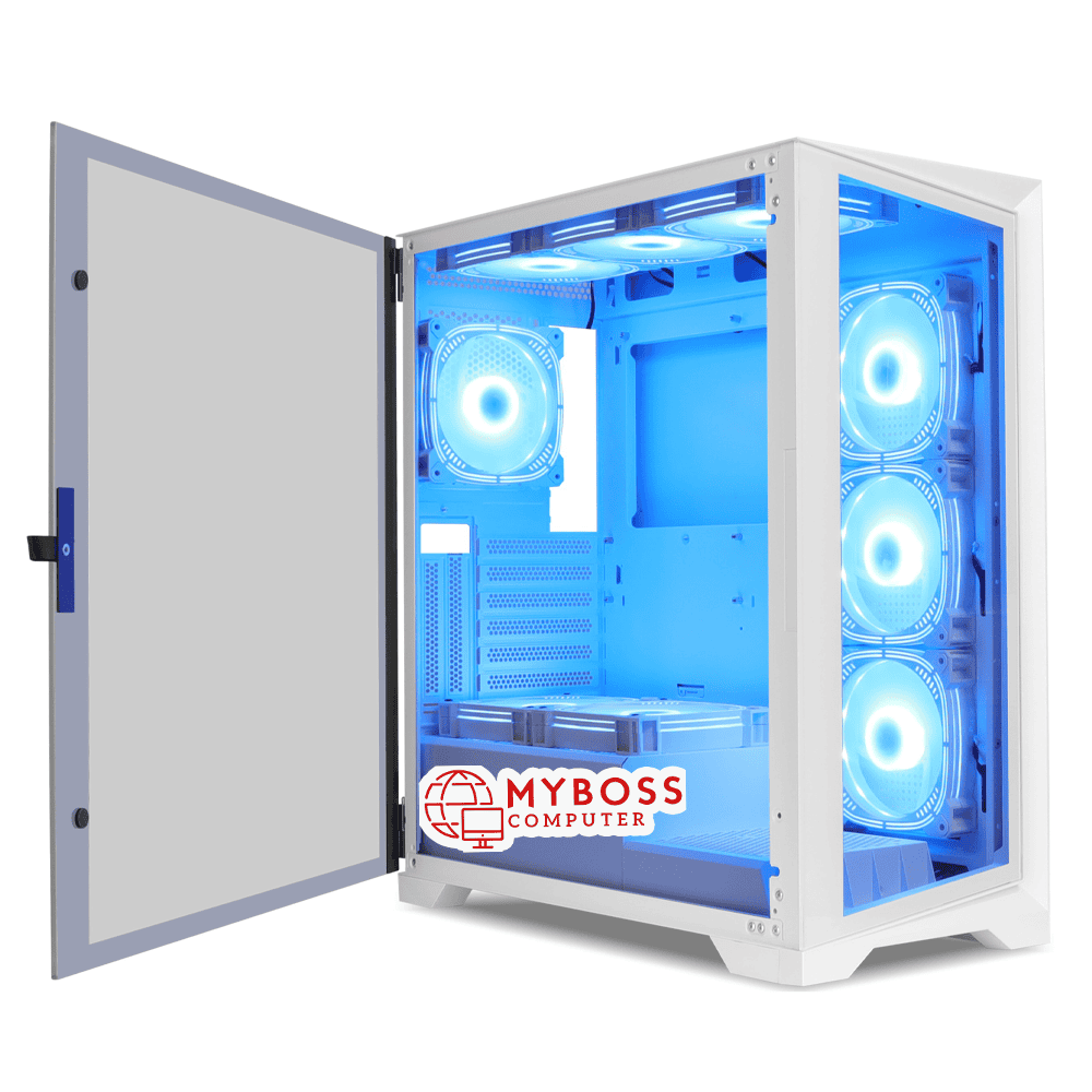Vỏ Case Glacier GL29AL - White (Tặng 3 Fan Led ARGB)