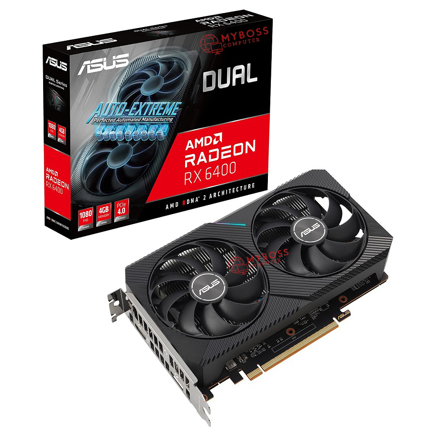 ASUS DUAL Radeon RX 6400 4GB GDDR6