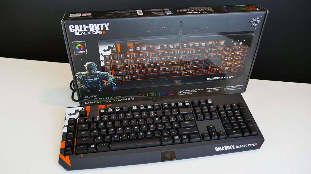 Bàn phím cơ Razer Blackwidow Chroma Call of Duty: Black Ops 3 Edition