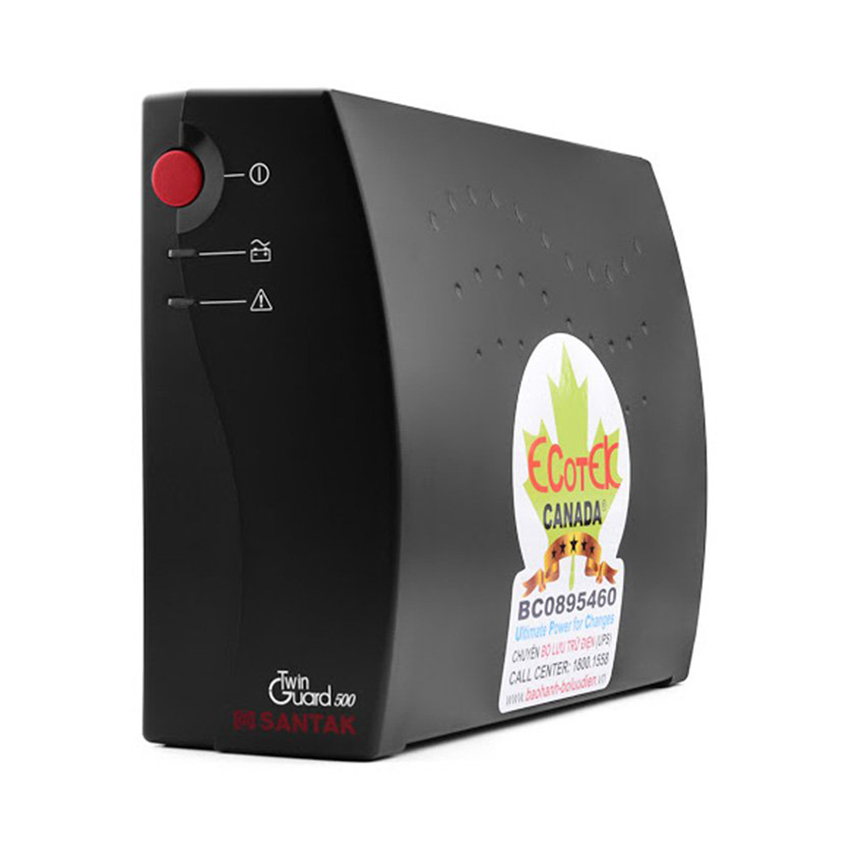 Bộ lưu điện UPS Santak 500VA/300W (TG500) - Black