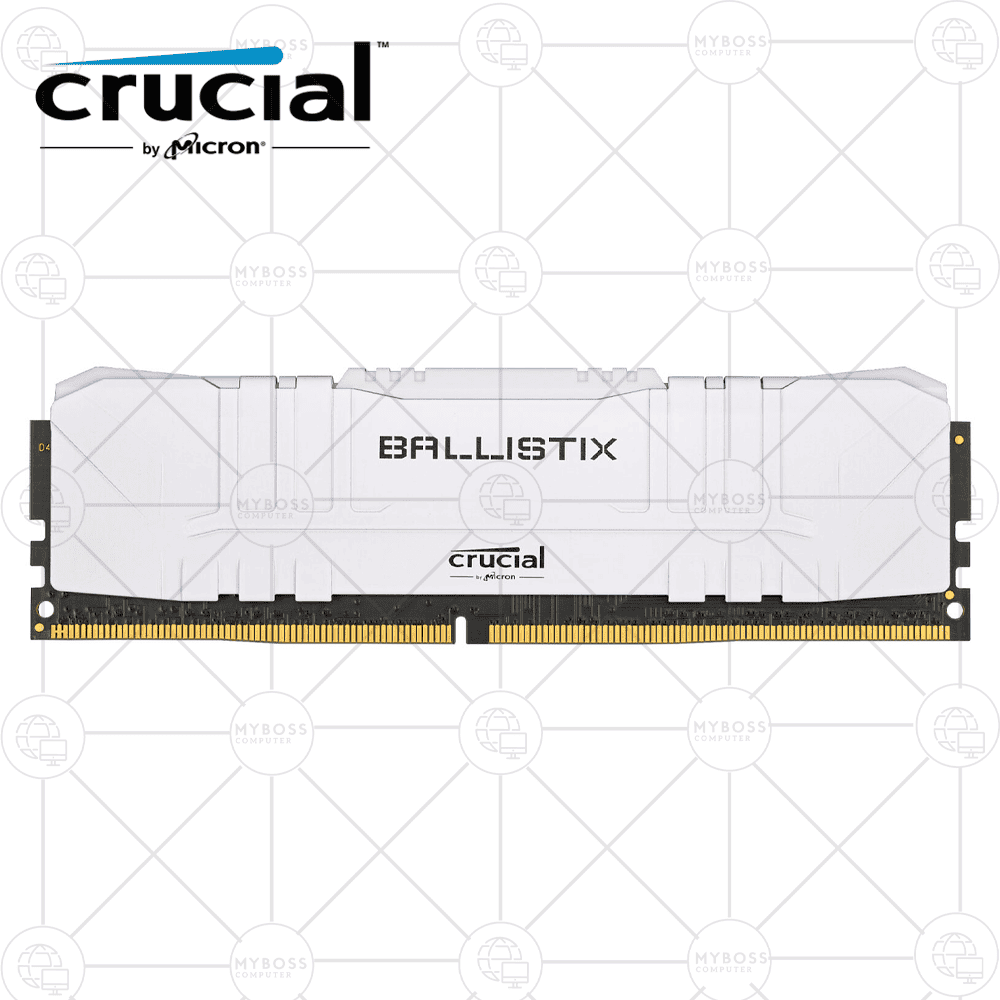 RAM Crucial Ballistix 8GB DDR4 3200mhz - White