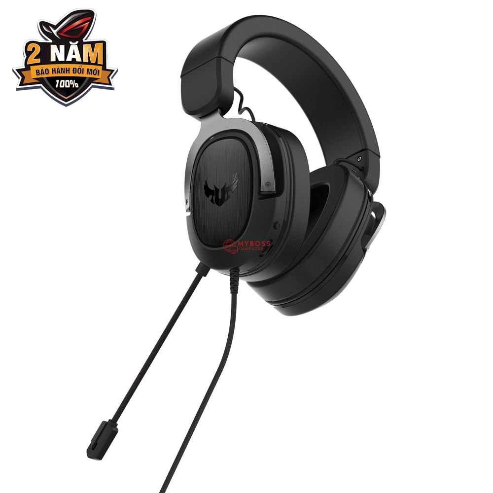 Tai nghe ASUS TUF GAMING H3 Gun Metal (Xám Đen)