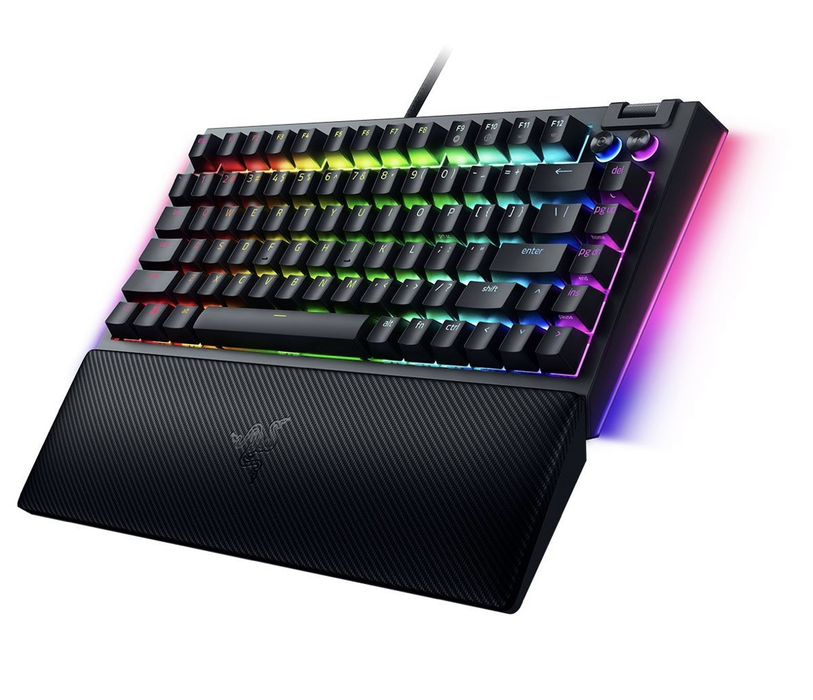 Bàn phím cơ Razer BlackWidow V4 75% RGB Hotswap Razer Switch Orange