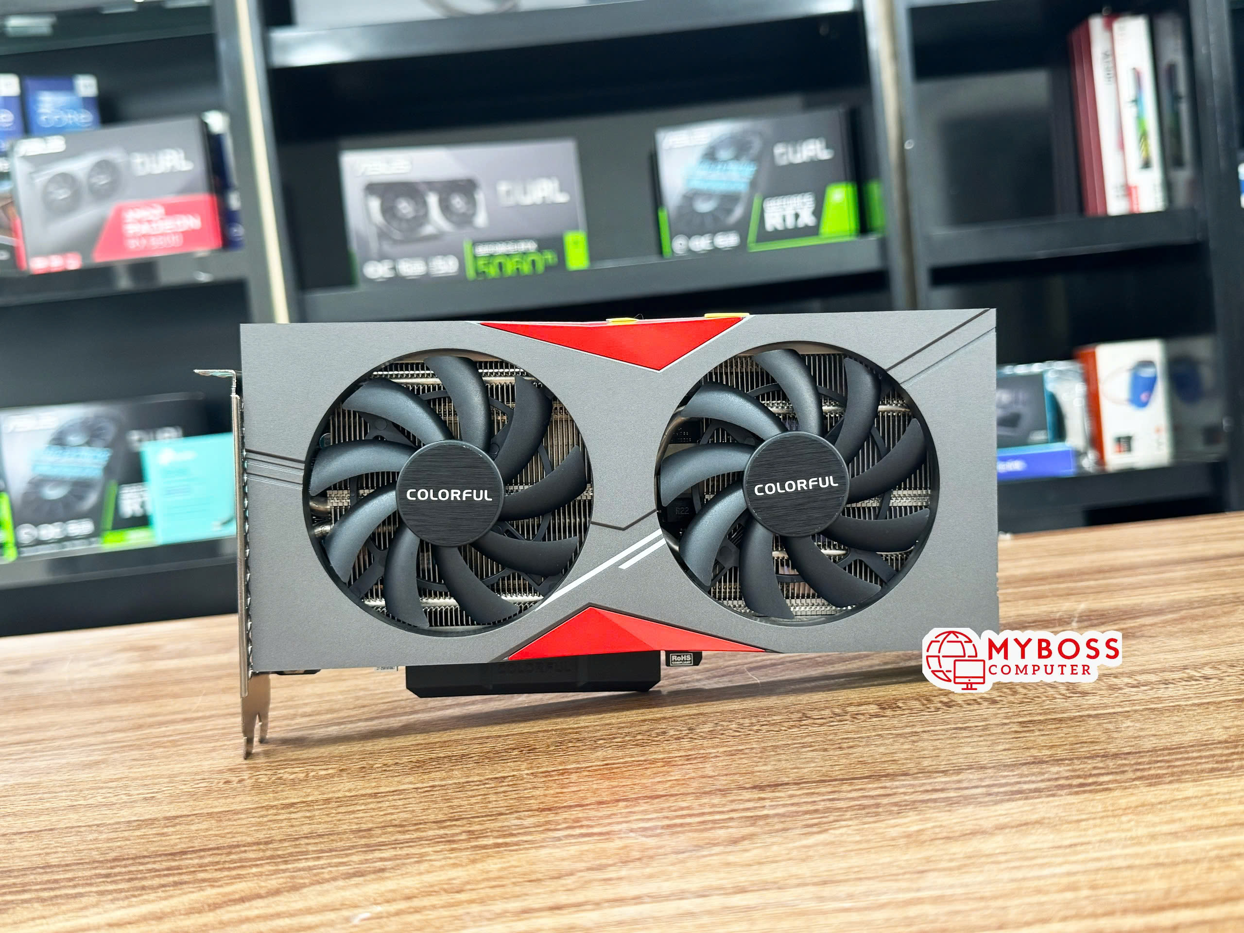Colorful GeForce RTX 4060 NB DUO 8GB V5-V/ Siêu phẩm Likenew/ BH hãng Mai Hoàng 2028/ Zin tem MH/ Zin Tem void