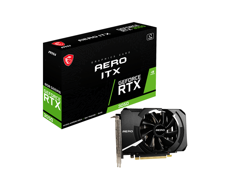 VGA MSI RTX 3050 AERO ITX 8G