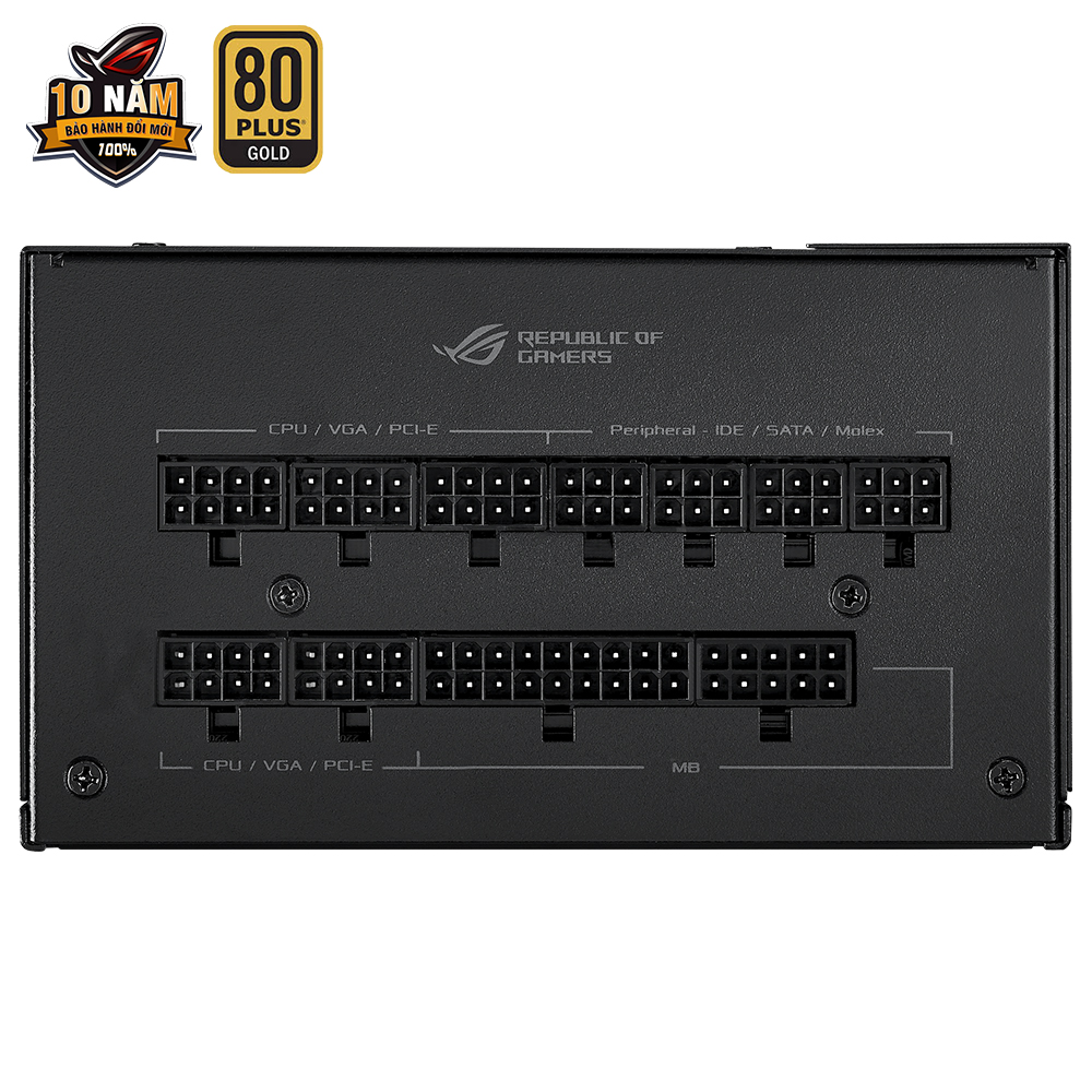 Nguồn Asus ROG Thor 850W Platinum - RGB 850W 80 Plus Platinum Full Modular