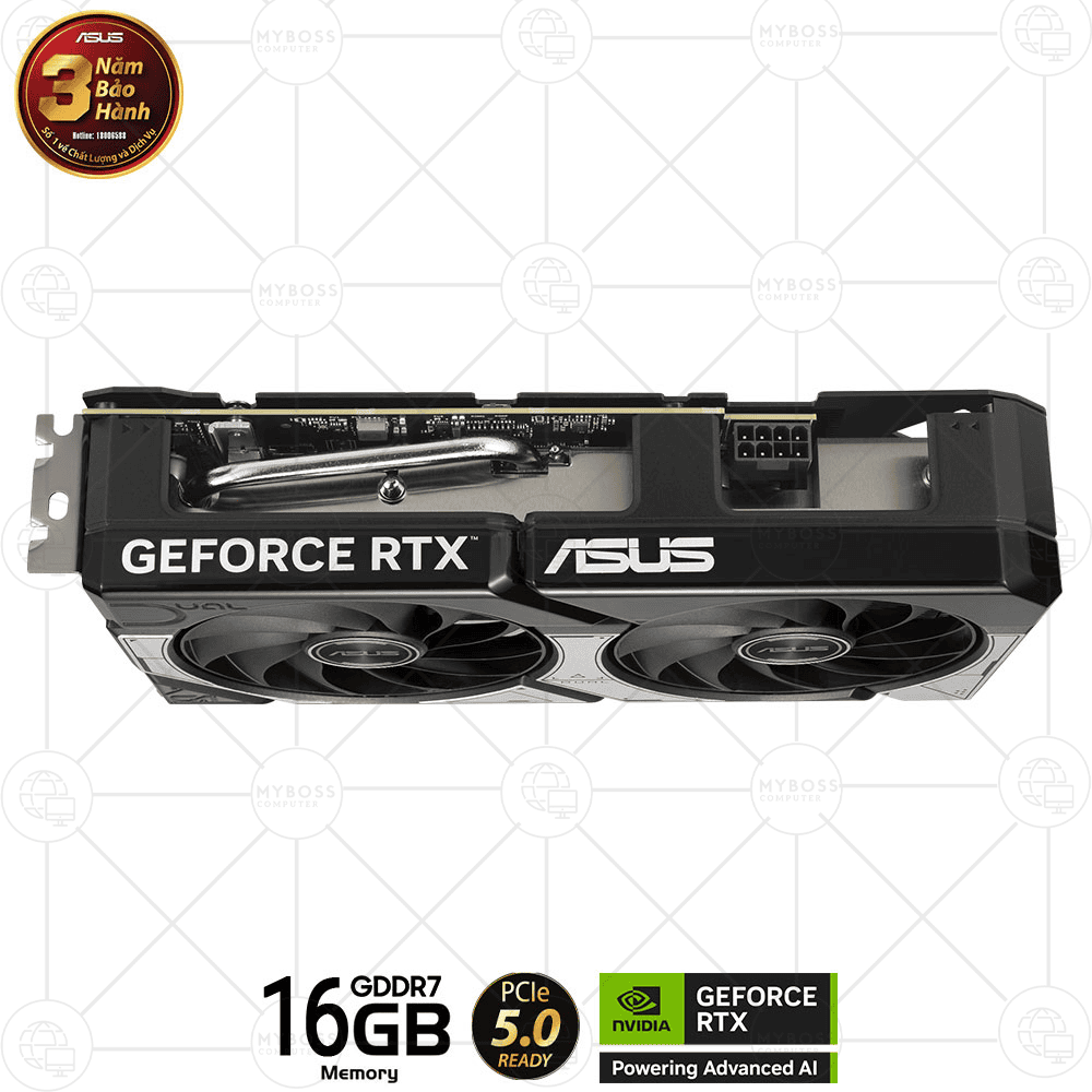 VGA ASUS DUAL RTX 5060 Ti 16GB GDDR7