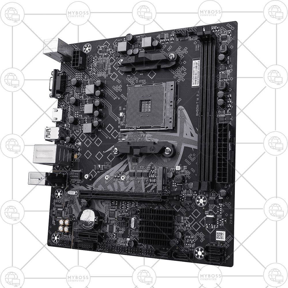 Mainboard Colorful BATTLE-AX B450M-T M.2 V14 (AMD B450, Socket AM4, m-ATX, 2 khe RAM DDR4)