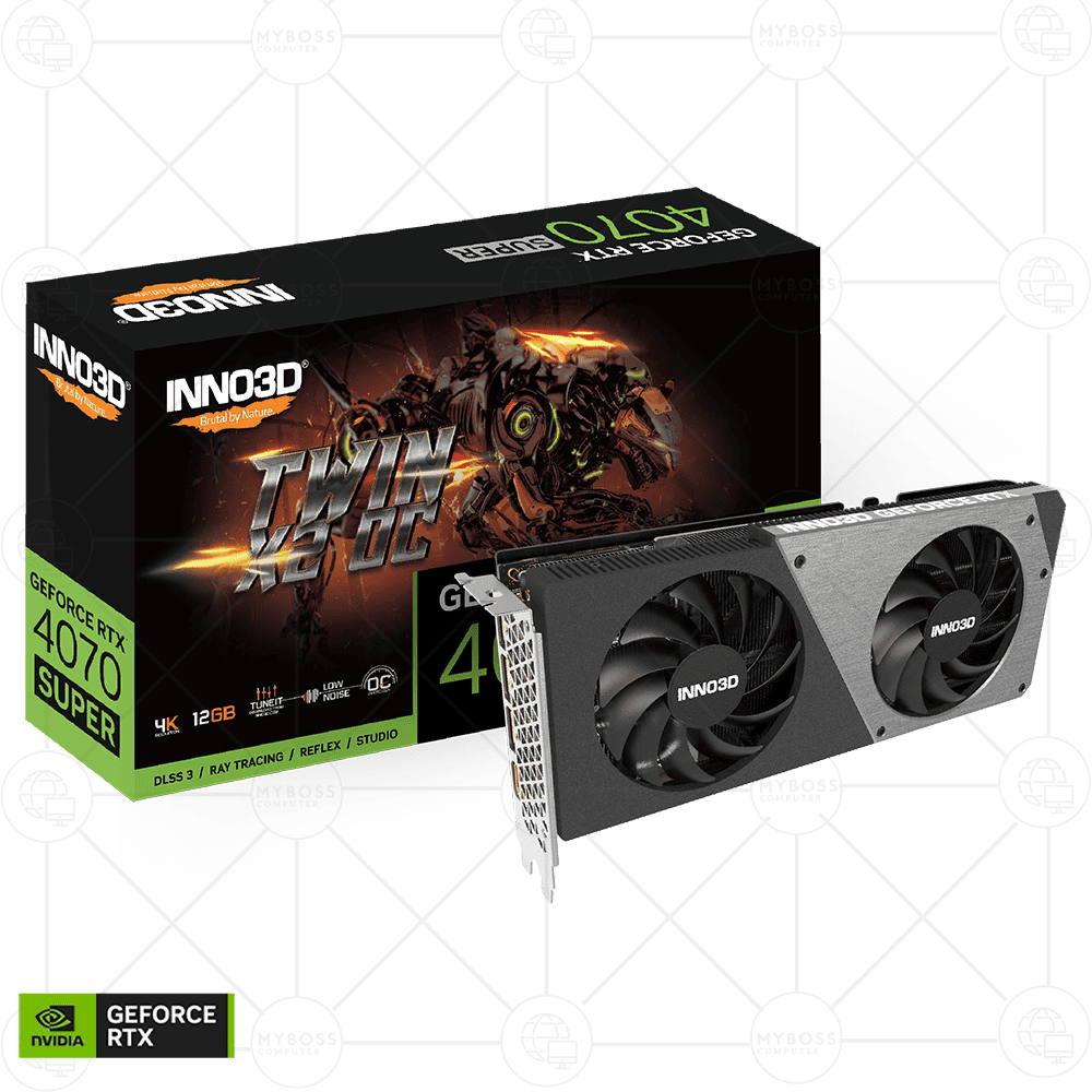 VGA INNO3D GeForce RTX 4070 SUPER TWIN X2 OC