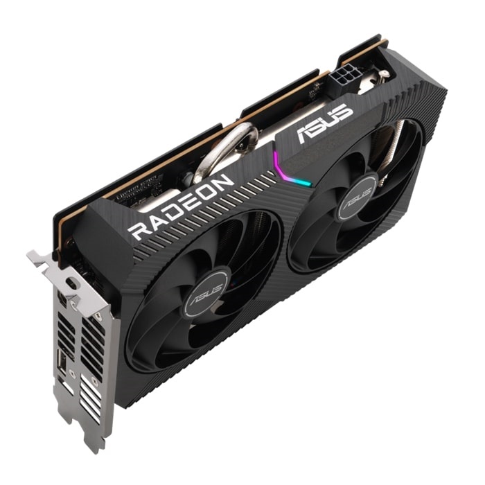 VGA ASUS DUAL Radeon RX 6500 XT OC 4GB