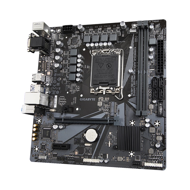 Mainboard Gigabyte H610M S2 DDR4 (Intel H610, Socket 1700, m-ATX, 2 khe RAM DDR4)