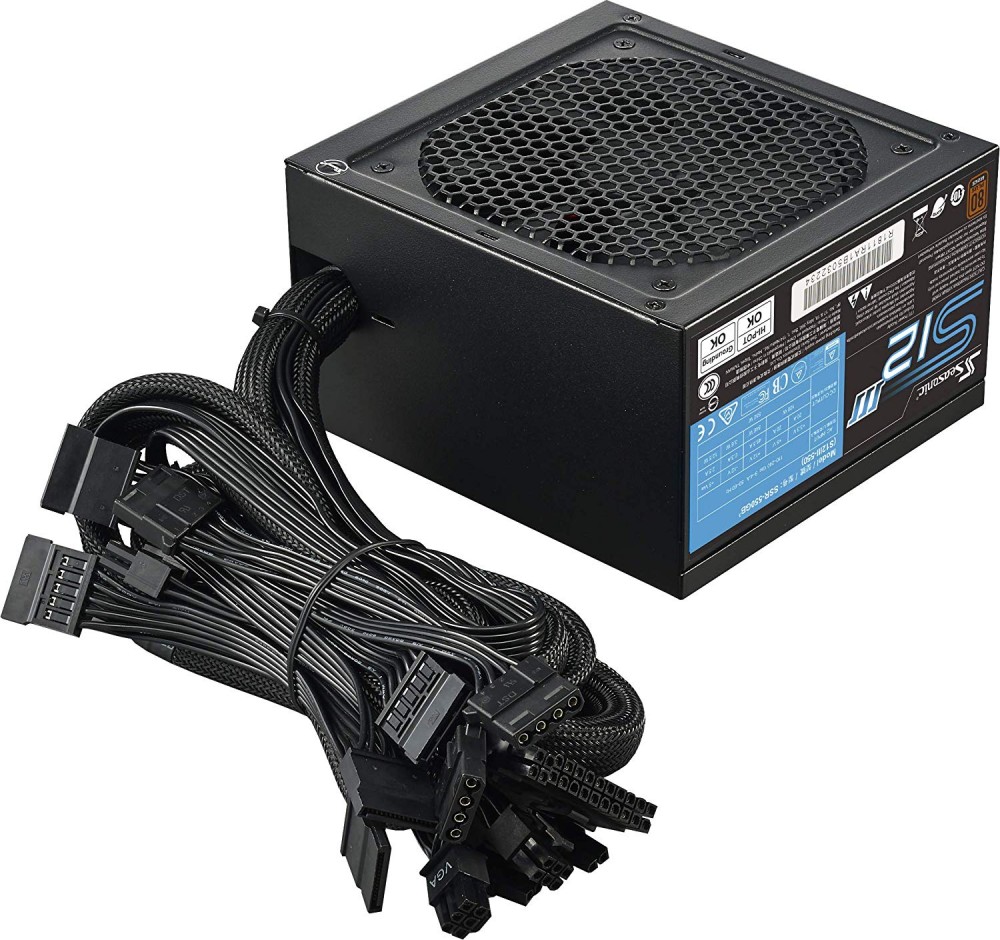 Seasonic 550w S12III-550 - 80 PLUS BRONZE