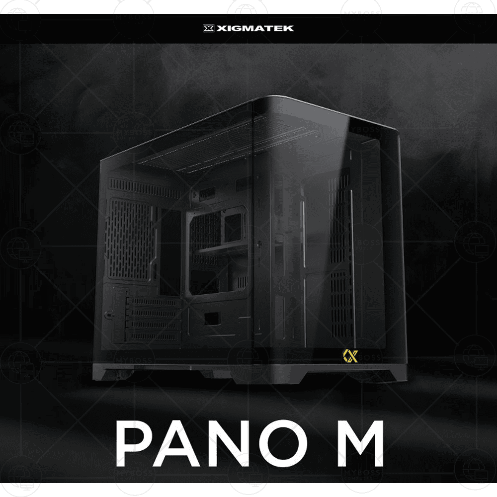 Vỏ Case XIGMATEK ALPHA - PANO M - Black (No Fan)