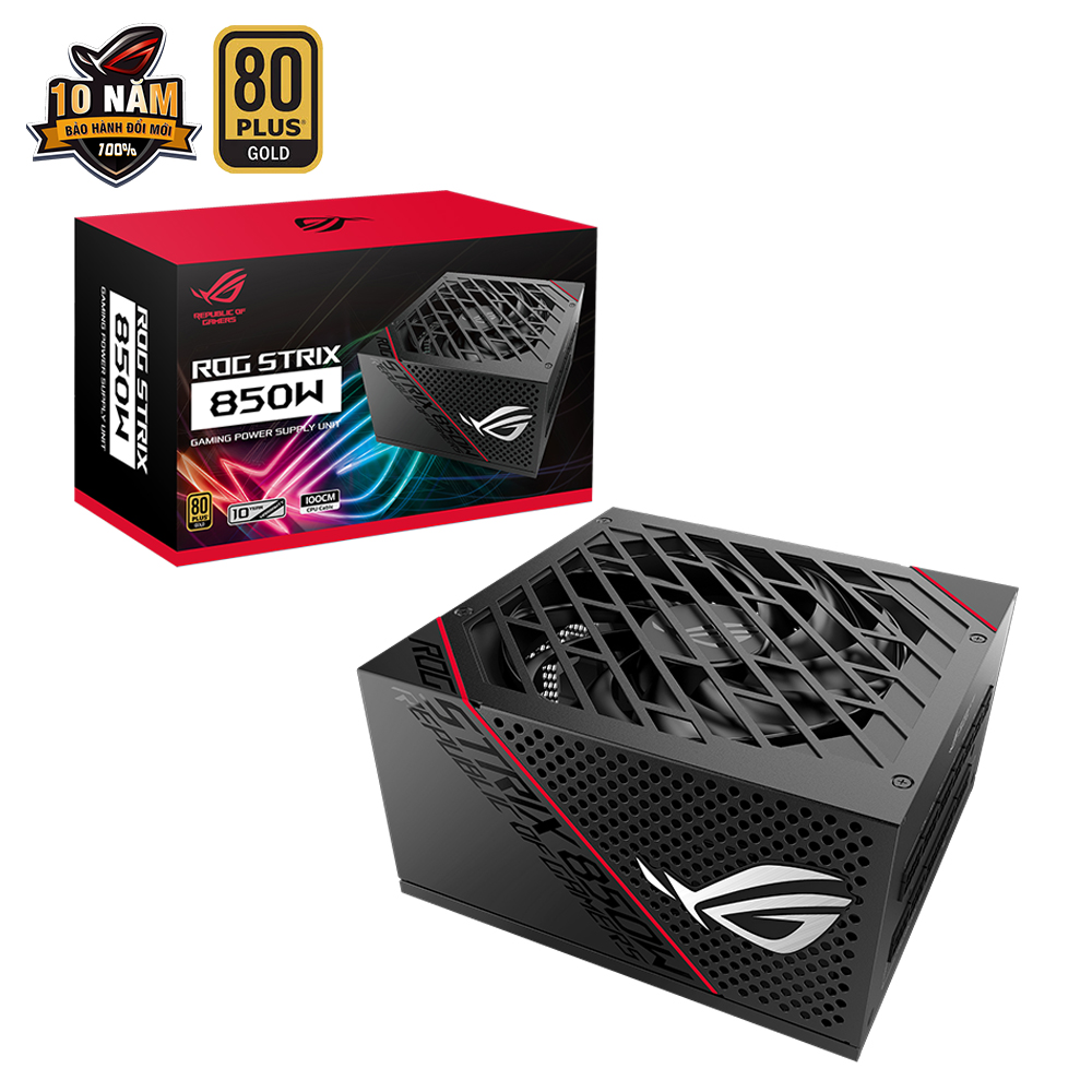 Nguồn Asus ROG Thor 850W Platinum - RGB 850W 80 Plus Platinum Full Modular