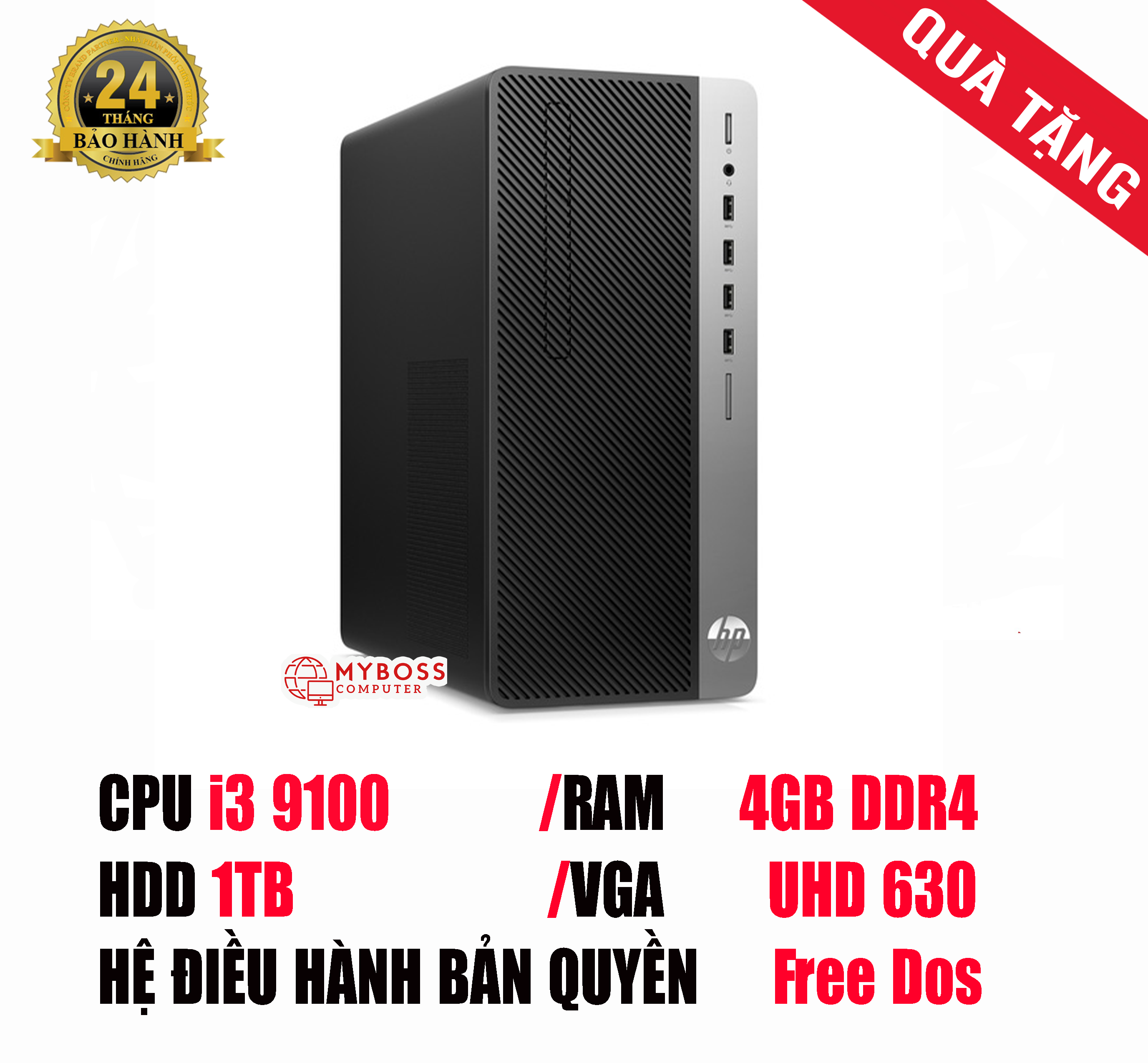 Máy tính đồng bộ HP 280 Pro G5 MT 9GB23PA