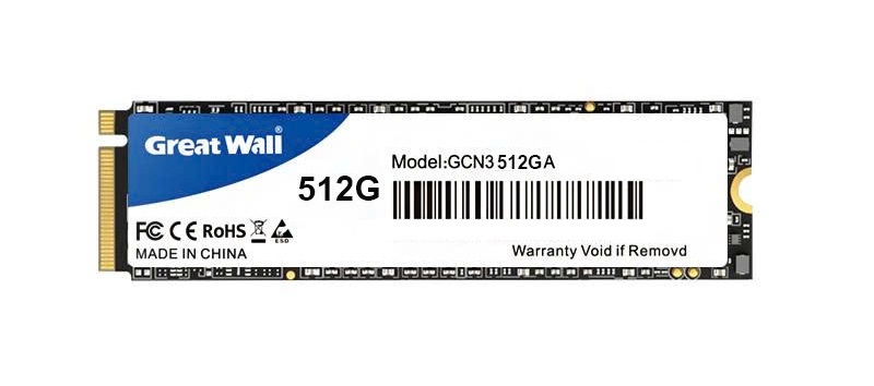 Ổ cứng SSD GREATWALL Nvme PCIe Gen3x4 512GB