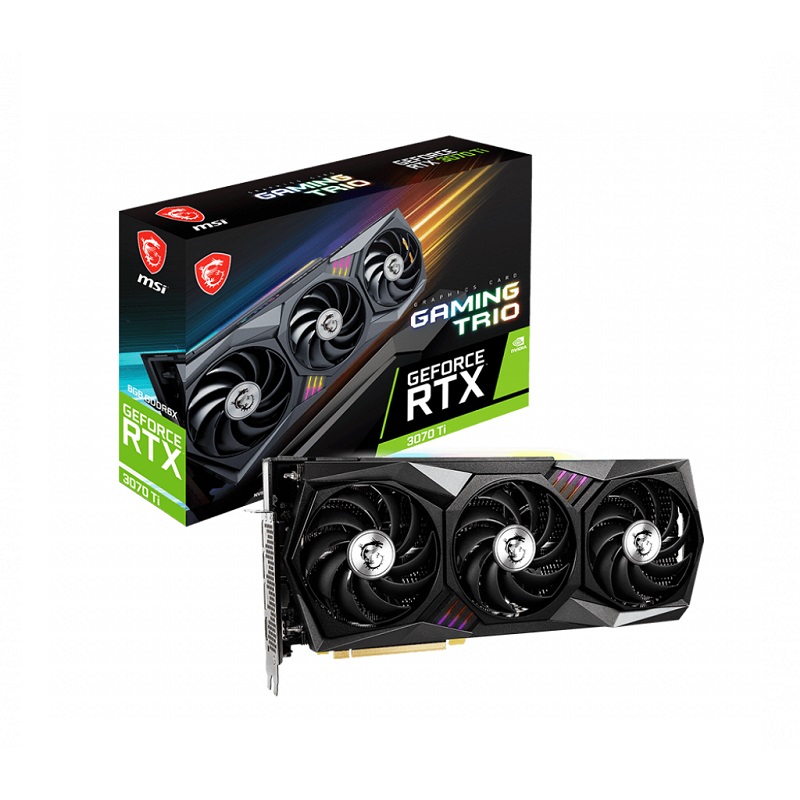 VGA MSI RTX 3070 Ti GAMING TRIO 8G