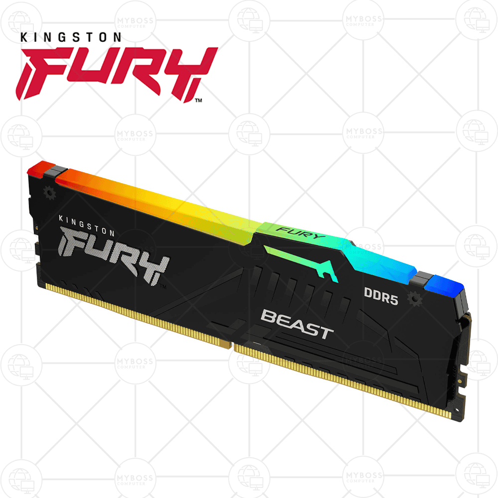 RAM Kingston FURY Beast RGB 16GB DDR5 6000MHz