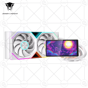 Tản Nhiệt Nước AIO Jungle Leopard Pro Flow 240 ARGB - White (Màn Hình LCD Tuỳ Chỉnh) Tản Nhiệt Nước AIO Jungle Leopard Pro Flow 240 ARGB - White (Màn Hình LCD Tuỳ Chỉnh)