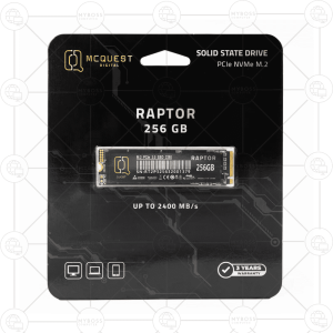 SSD McQuest Raptor 256GB NVMe M.2 2280 PCIe Gen3 x4