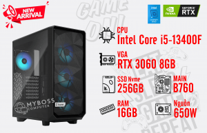 Bộ PC I5-13400F/ Ram 16G/ SSD Nvme 256G/ VGA RTX 3060 8GB