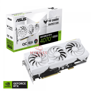 VGA ASUS TUF Gaming RTX 4070 Ti SUPER BTF White OC Edition 16GB GDDR6X