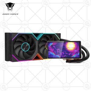 Tản Nhiệt Nước AIO Jungle Leopard Pro Flow 240 ARGB - Black (Màn Hình LCD Tuỳ Chỉnh) Tản Nhiệt Nước AIO Jungle Leopard Pro Flow 240 ARGB - Black (Màn Hình LCD Tuỳ Chỉnh)