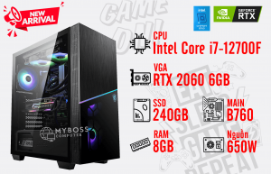Bộ PC ENDGAME I7-12700F/ Ram 8G/ SSD 240G/ VGA RTX 2060