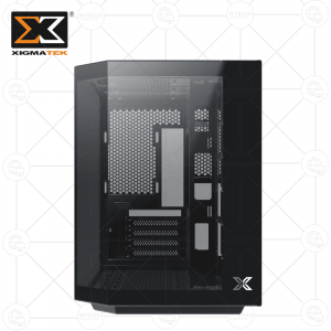 Vỏ Case XIGMATEK CUBI M - Black (Tặng 3 Fan ARGB/ Chỉnh Led Qua Phần Mềm)