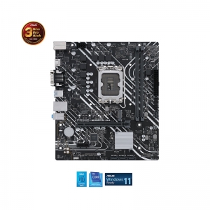 Mainboard Asus PRIME H610M-D D4 (Intel H610, Socket 1700, m-ATX, 2 khe RAM DDR4)