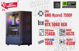 Bộ PC AMD Ryzen 5 7500F/ RAM 16G DDR5/ SSD Nvme 256G/ VGA RTX 5060 8G Bộ PC AMD Ryzen 5 7500F/ RAM 16G DDR5/ SSD Nvme 256G/ VGA RTX 5060 8G