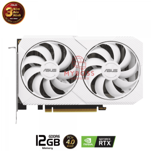 VGA ASUS DUAL RTX 3060 White OC Edition 12GB GDDR6