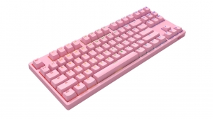 Bàn phím cơ Akko 3087S RGB - Pink (AKKO Orange SW)