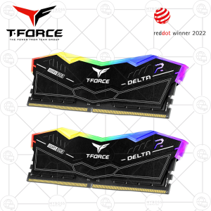 RAM TeamGroup T-FORCE Delta RGB 32GB (16GB*2) DDR5 6000MHz - Black