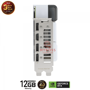 VGA ASUS DUAL RTX 4070 SUPER White Edition 12GB GDDR6X