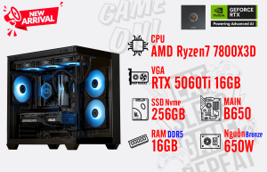 Bộ PC AMD Ryzen 7 7800X3D/ RAM 16G DDR5/ SSD Nvme 256G/ VGA RTX 5060Ti 16GB Bộ PC AMD Ryzen 7 7800X3D/ RAM 16G DDR5/ SSD Nvme 256G/ VGA RTX 5060Ti 16GB