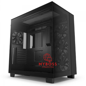 Vỏ Case NZXT H9 Flow - Black/ Được Lắp Sẵn 4 Fan Ko Led