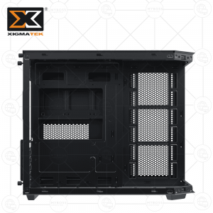 Vỏ Case XIGMATEK CUBI M - Black (Tặng 3 Fan RGB)