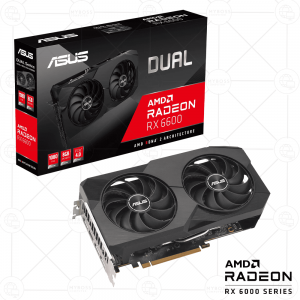 VGA ASUS DUAL Radeon RX 6600 V2 8GB GDDR6