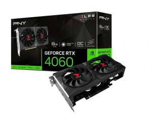 VGA PNY GeForce RTX 4060 8GB XLR8 Gaming VERTO Overclocked Dual Fan