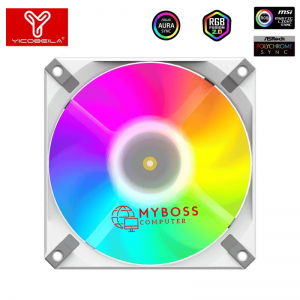 Fan YICOBEILA Led ARGB Sync Main - White/ D1225VH12TB