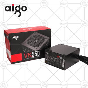 Nguồn Aigo VK550 - 550W (85% EFFICIENCY/ Active PFC/ Single Rail)