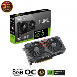 VGA ASUS DUAL RTX 4060 OC Edition 8GB GDDR6