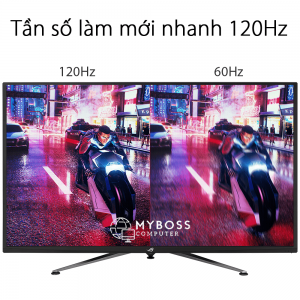 Màn hình ASUS ROG Strix XG438Q 43in/ 4K/ VA/ 120Hz/ FreeSync2/ HDR 600/ Aura Sync